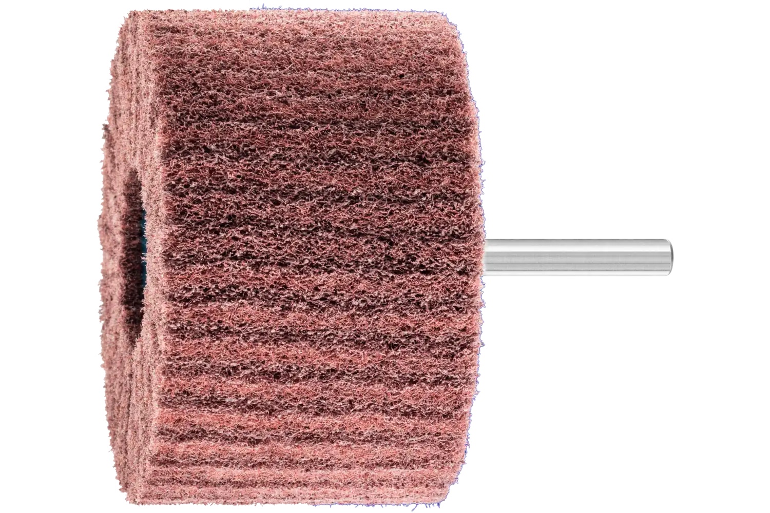 Picture of Pferd Polinox® Mounted Flap Wheel, 3" X 2, 280 Grit, Radial, 1/4" Shank, Aluminum Oxide